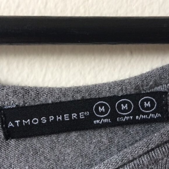 Gray Crewneck Light Sweater - Picture 4 of 5